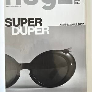 Huge Fashion magazine Hedi Slimane Comme des Garcons & more